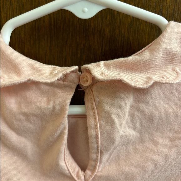 OshKosh B'gosh Light Pink Scalloped Collar Tee - Picture 5 of 5